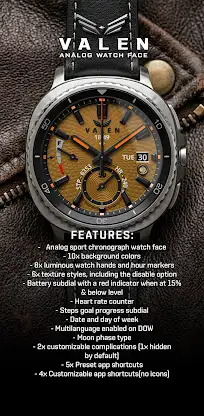 BLZ VALEN - Analog Watch Face screenshot 1