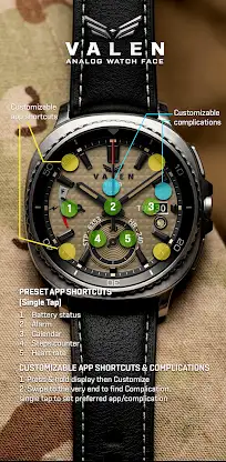 BLZ VALEN - Analog Watch Face screenshot 4