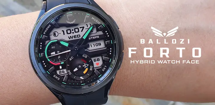 Ballozi FORTO Hybrid Analog — Android app banner