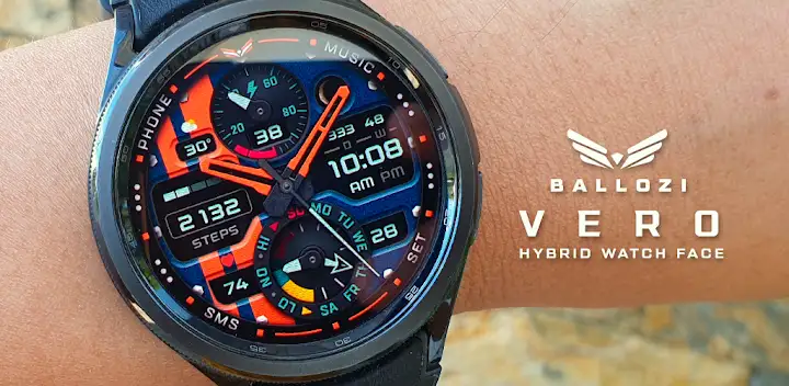 Ballozi VERO - Hybrid Analog — Android app banner