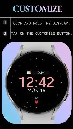 Battery v2 Digital watch face screenshot 8