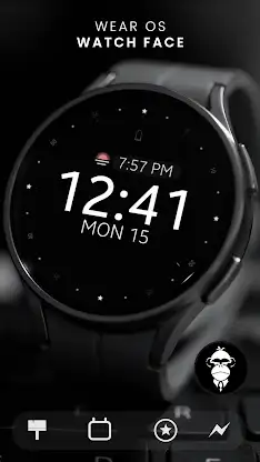 Battery v2 Digital watch face screenshot 5