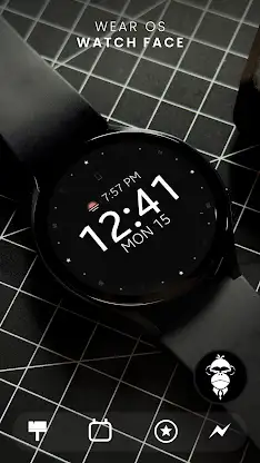 Battery v2 Digital watch face screenshot 1
