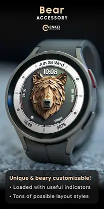 Bear Accessory - watch face screenshot 1