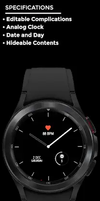 Betanight - watch face screenshot 4