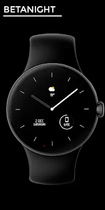 Betanight - watch face screenshot 1