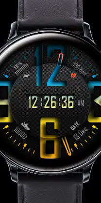 [SSP] Big Dial Watch Face screenshot 3