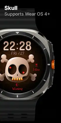 Skull: Watch Face screenshot 4