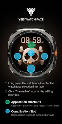 Skull: Watch Face screenshot 2