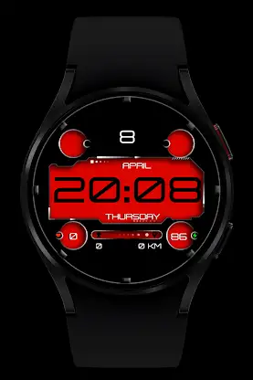 Black colors Watch Face screenshot 8