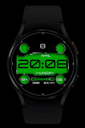 Black colors Watch Face screenshot 7