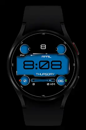 Black colors Watch Face screenshot 6