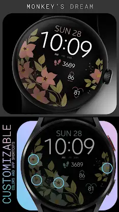 Bloom Digital Watch Face screenshot 2