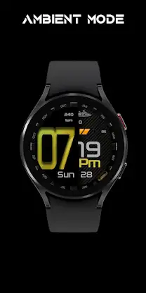 [SSP] Bold Hour Watch Face screenshot 1