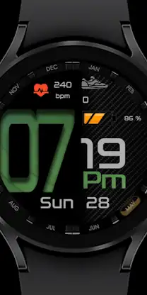 [SSP] Bold Hour Watch Face screenshot 2