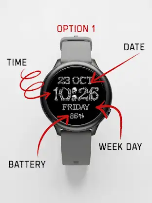 Halloween Bones Watch Face screenshot 2