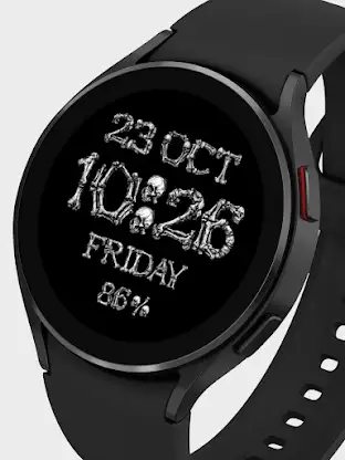 Halloween Bones Watch Face screenshot 5