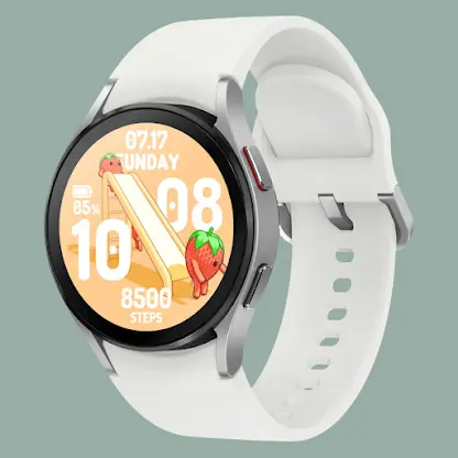 Slide Strawberry Watch face screenshot 3