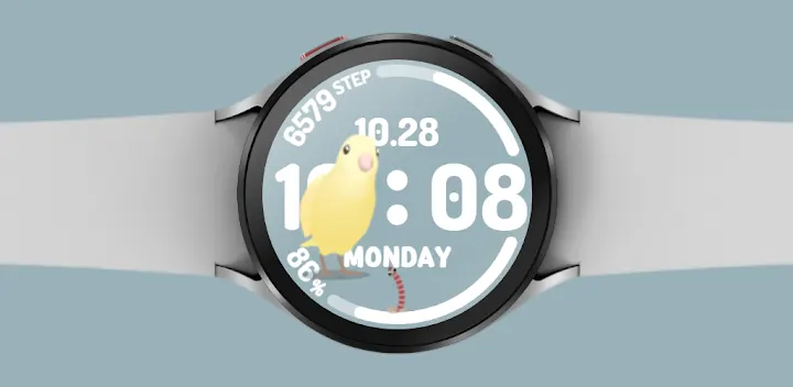 Wiggle Cockatiel Watch face — Android app banner