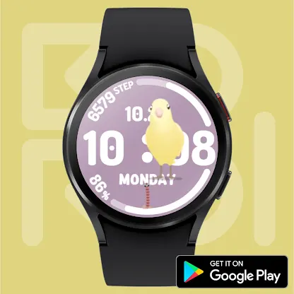 Wiggle Cockatiel Watch face screenshot 7