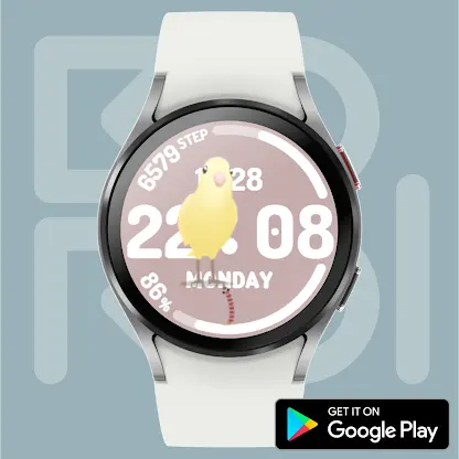 Wiggle Cockatiel Watch face screenshot 5
