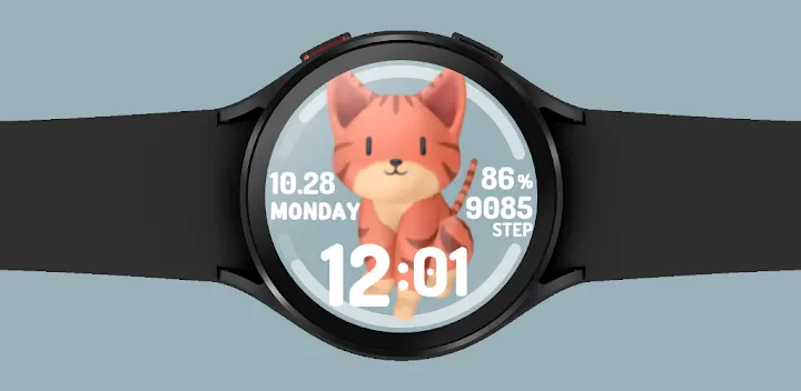 Pixy Cat Watch face — Android app banner