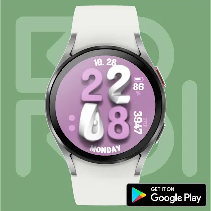 Dynamic Number Watch face screenshot 5