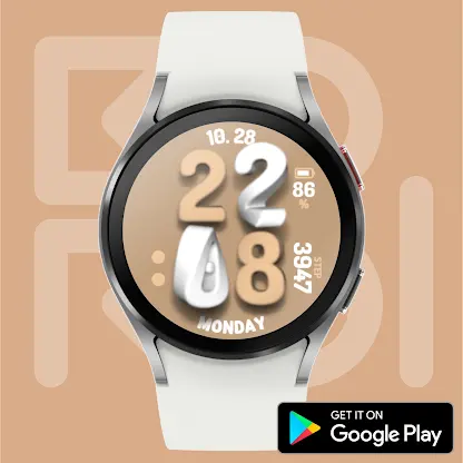 Dynamic Number Watch face screenshot 3