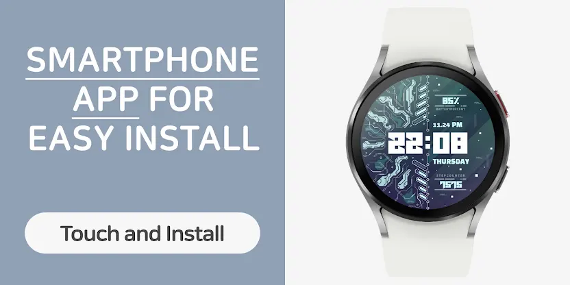 Futuristic Watchface screenshot 2