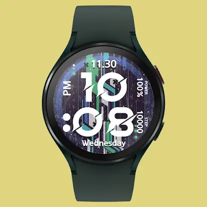 Cyberfunk Watchface screenshot 4