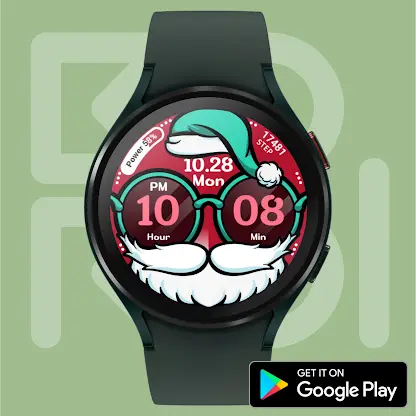 Santa Watch face screenshot 4