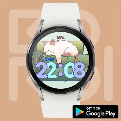 Bamboo Cat Drawing Watch screenshot 2