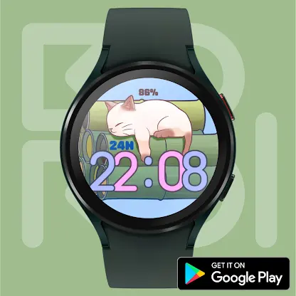 Bamboo Cat Drawing Watch screenshot 3