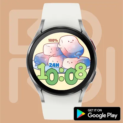 Baby Soap Drawing Watchface screenshot 2