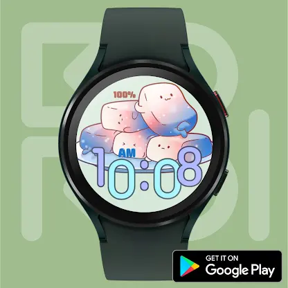Baby Soap Drawing Watchface screenshot 3