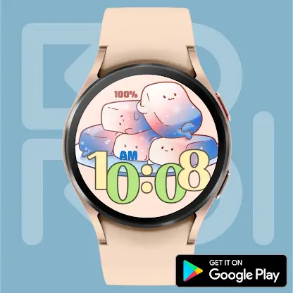 Baby Soap Drawing Watchface screenshot 1