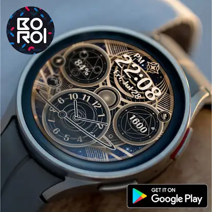 Orbital Star Watchface screenshot 3