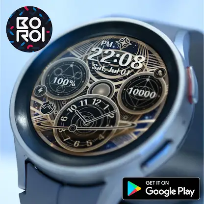 Orbital Star Watchface screenshot 4
