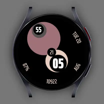 Bubble_Z - Wear OS watchface screenshot 3