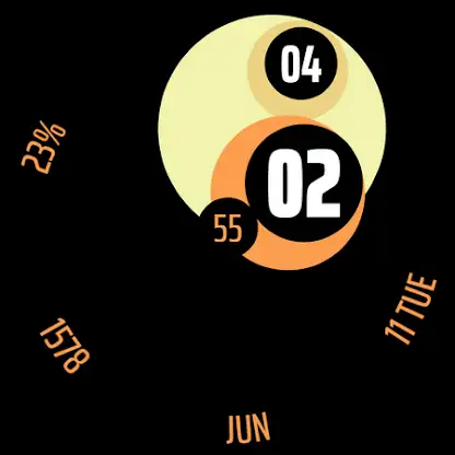 Bubble_Z - Wear OS watchface screenshot 7