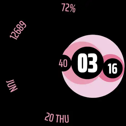 Bubble_Z - Wear OS watchface screenshot 8