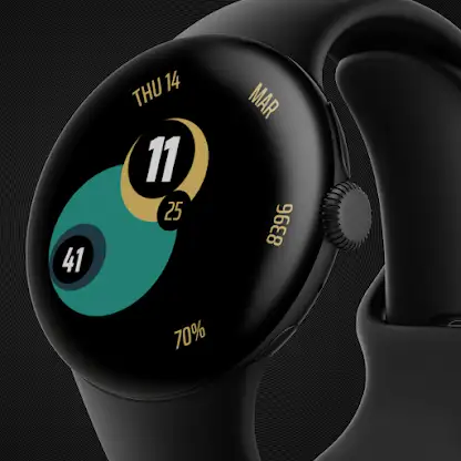 Bubble_Z - Wear OS watchface screenshot 4