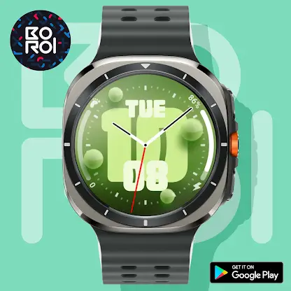 Bubbly Time Watchface screenshot 2