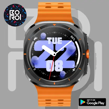 Bubbly Time Watchface screenshot 1