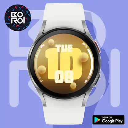 Bubbly Time Watchface screenshot 6