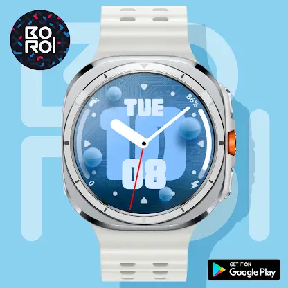 Bubbly Time Watchface screenshot 3