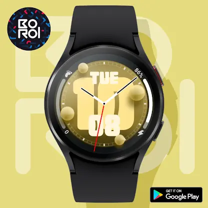 Bubbly Time Watchface screenshot 7