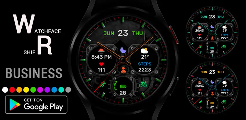Business Watch Face Wear OS screenshot 1
