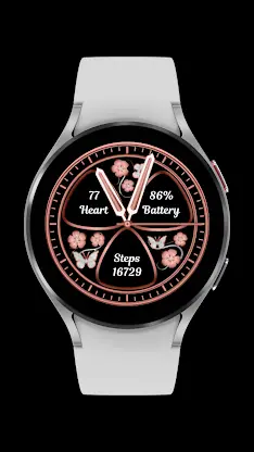 Butterfly Watch Face - Wear OS screenshot 1