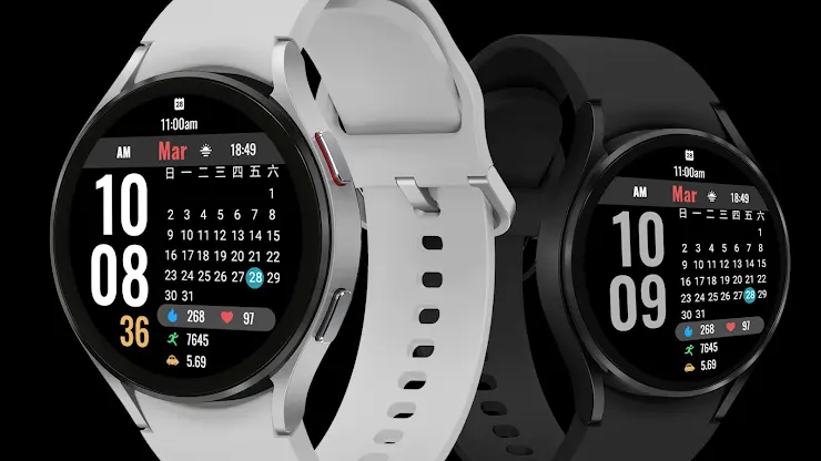 ZKin Watch Calendar Widget（中式） screenshot 2